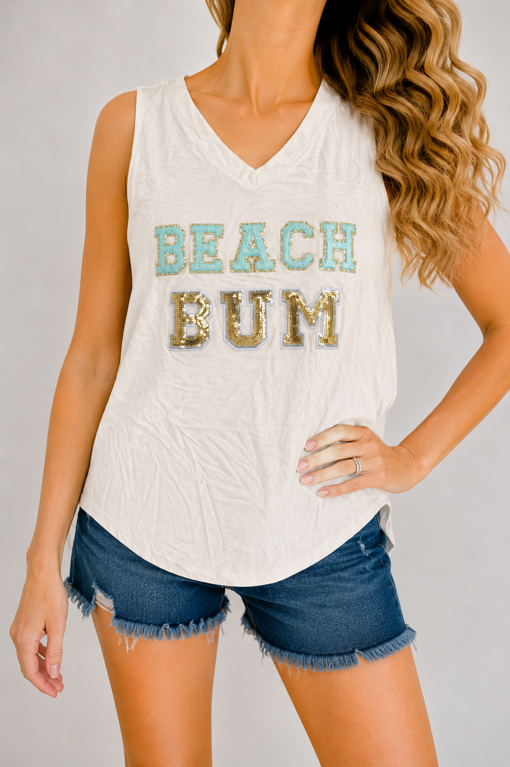 *BEACH BUM TANK - MEDIUM