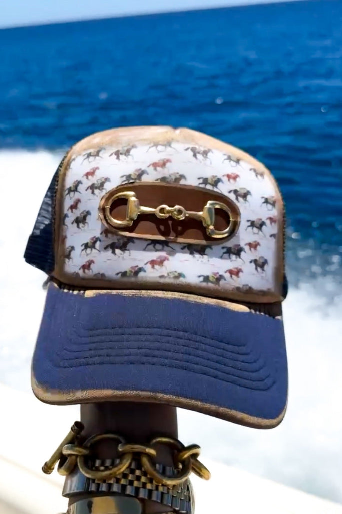 HORSE BIT RACE TRUCKER HAT (PRE-ORDER) TRUCKER HAT Judith March