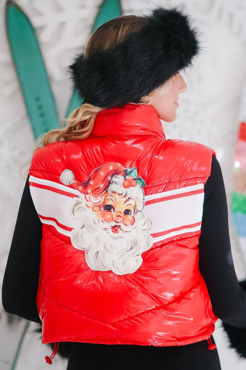 JOLLY SANTA RED VEST
