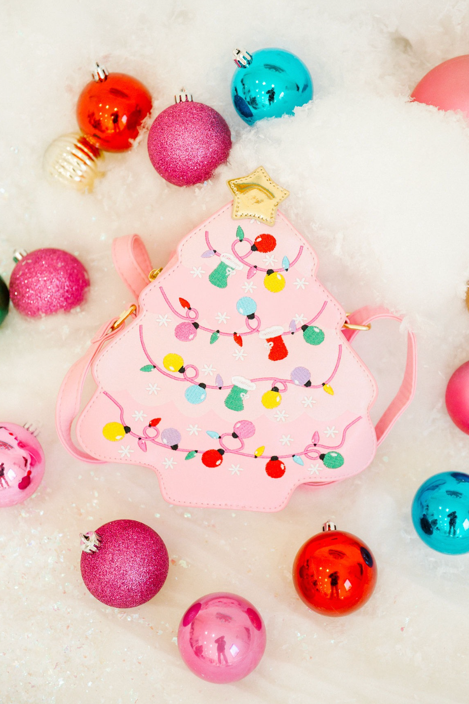 MINI KIDS CHRISTMAS TREE CUTIE PURSE PURSE Judith March