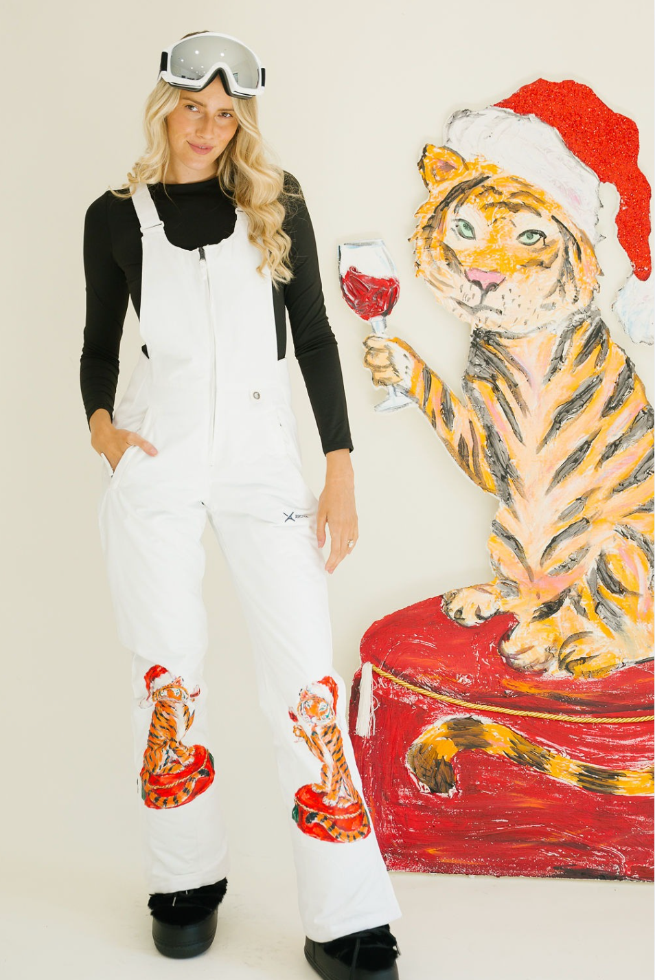 THE TIGER TOASTS WHITE BIBS BIBS Judith March