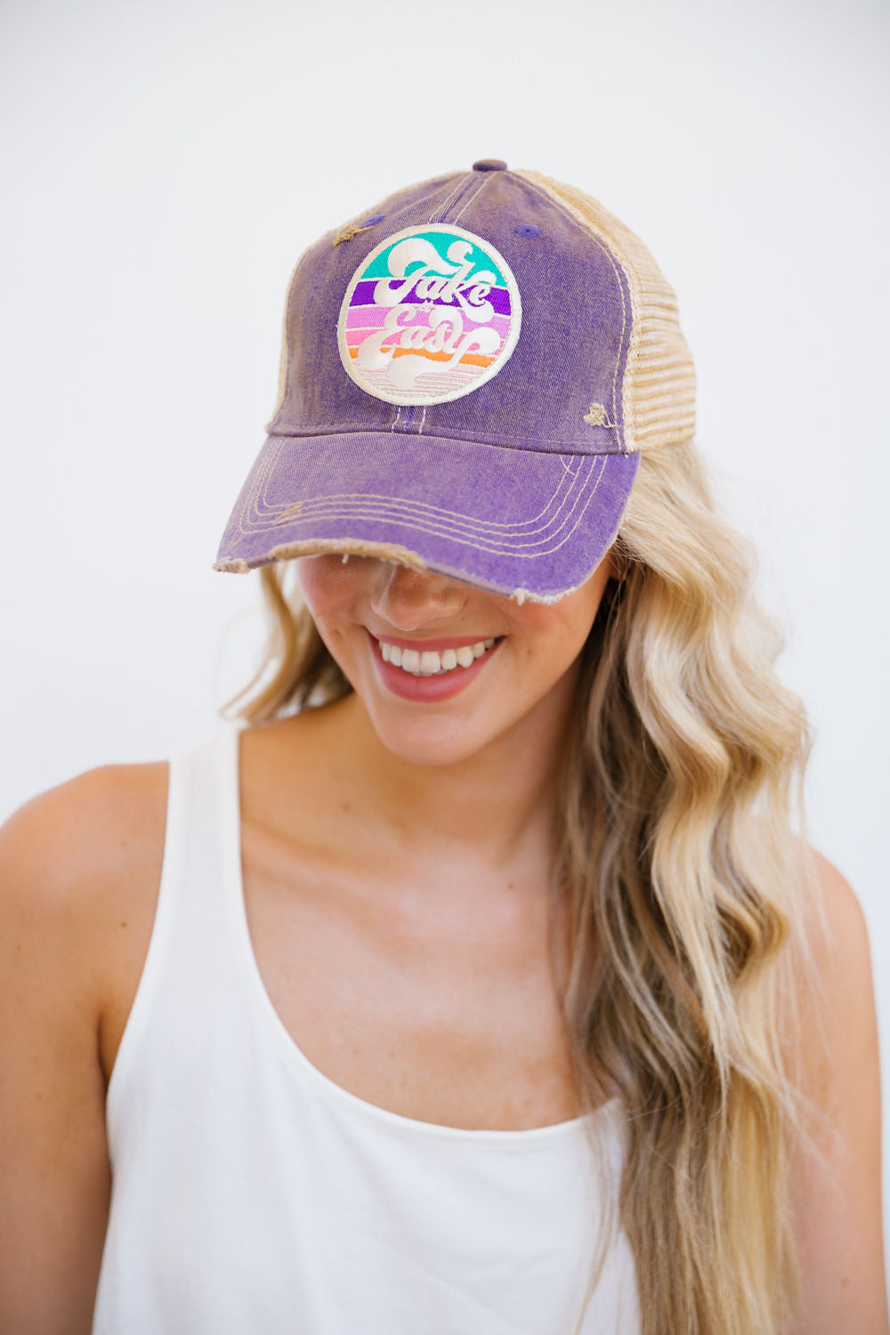 TAKE IT EASY PATCH HATS Judith March