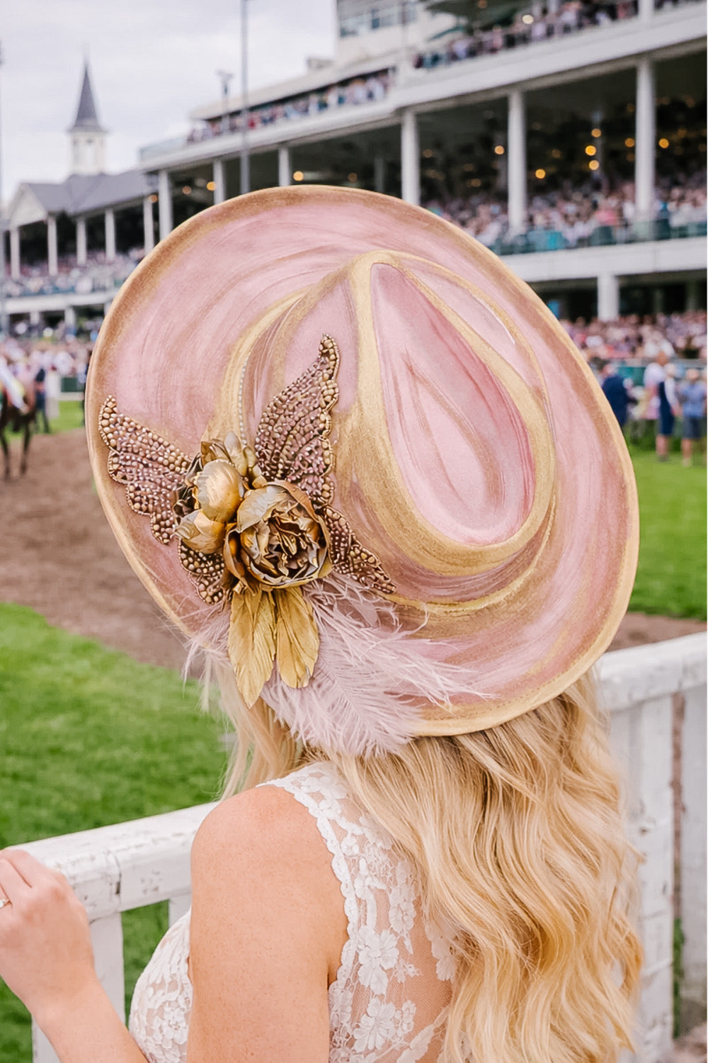 WHISPERING WINGS RANCHER HAT (ONE OF A KIND) RANCHER HAT Judith March