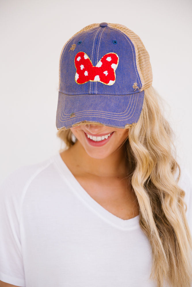 BOW PATCH HATS Judith March