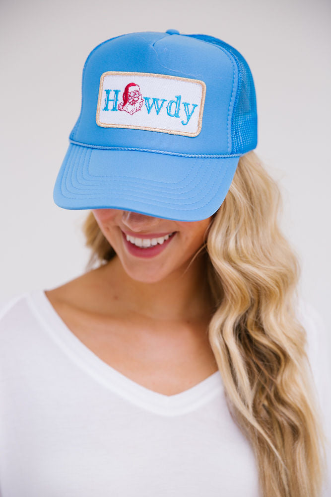 CHRISTMAS HOWDY PATCH HATS Judith March