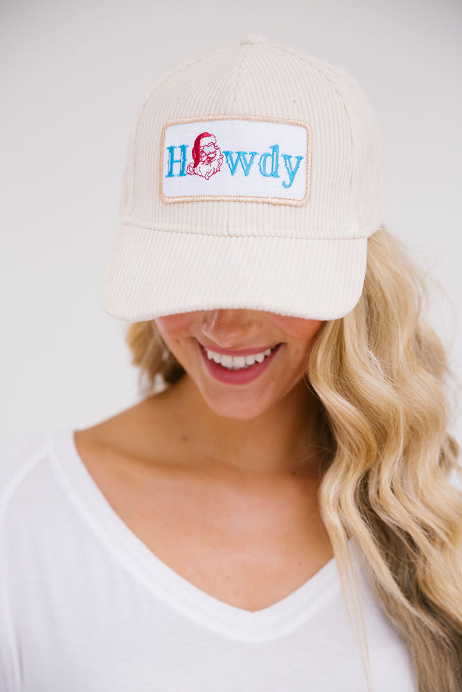CHRISTMAS HOWDY PATCH HATS Judith March