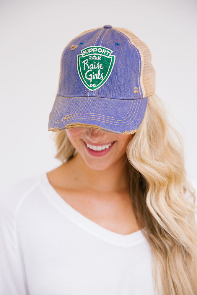 SHOP RETAIL RAISE GIRLS PATCH HAT Judith March