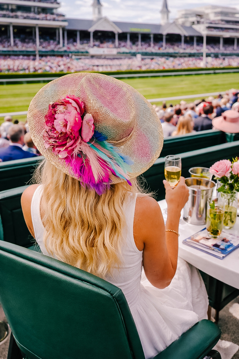 WINNER'S GARDEN SUN HAT (ONE OF A KIND) RANCHER HAT Judith March