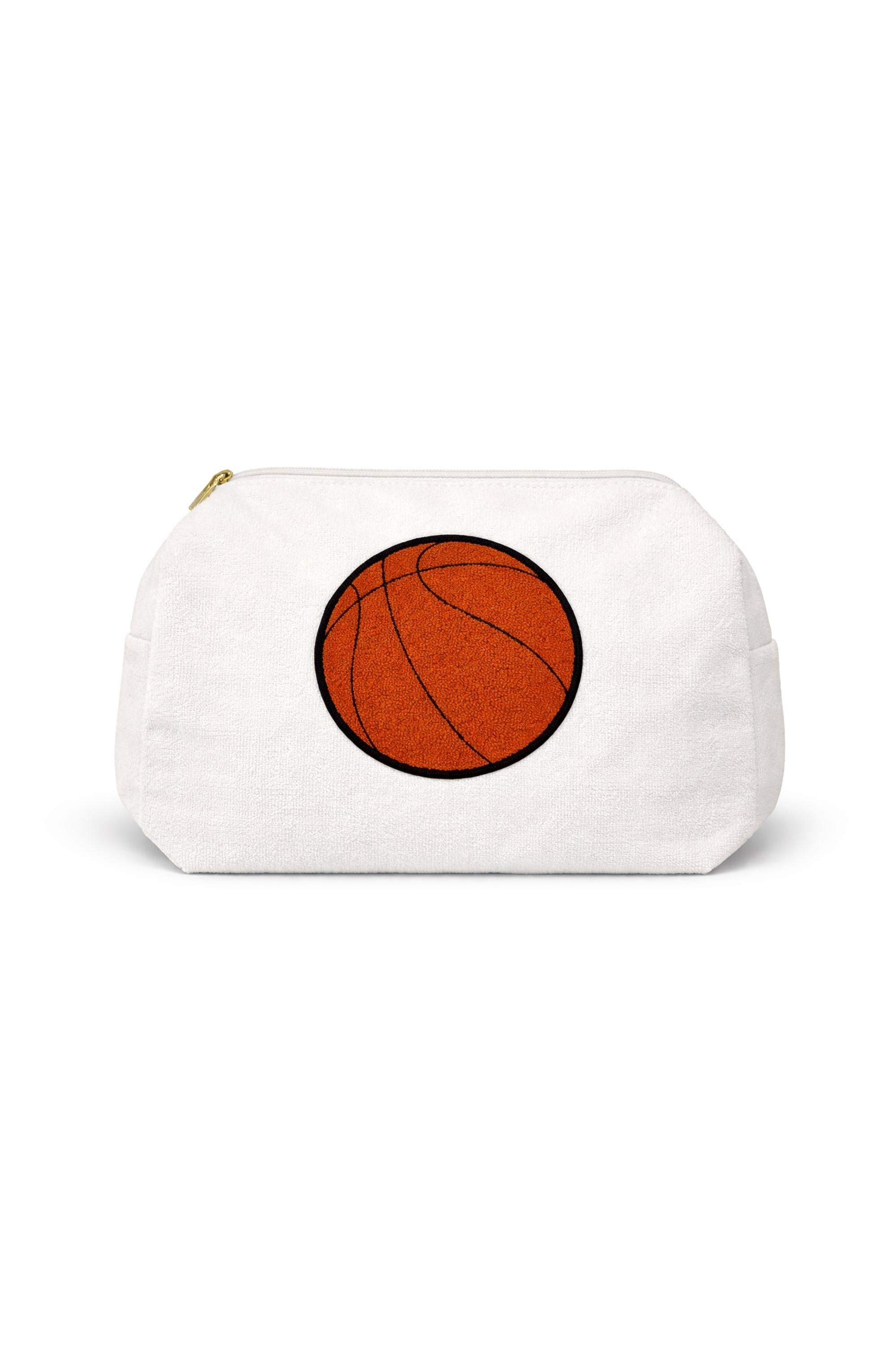 **BASKETBALL LARGE WHITE TERRY BAG BAG Judith March