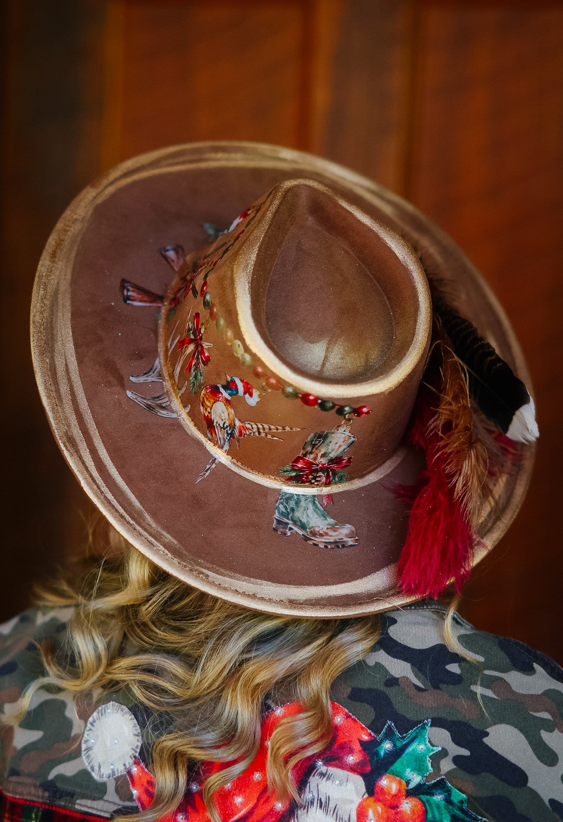 CHRISTMAS AT THE CABIN RANCHER HAT RANCHER HAT Judith March