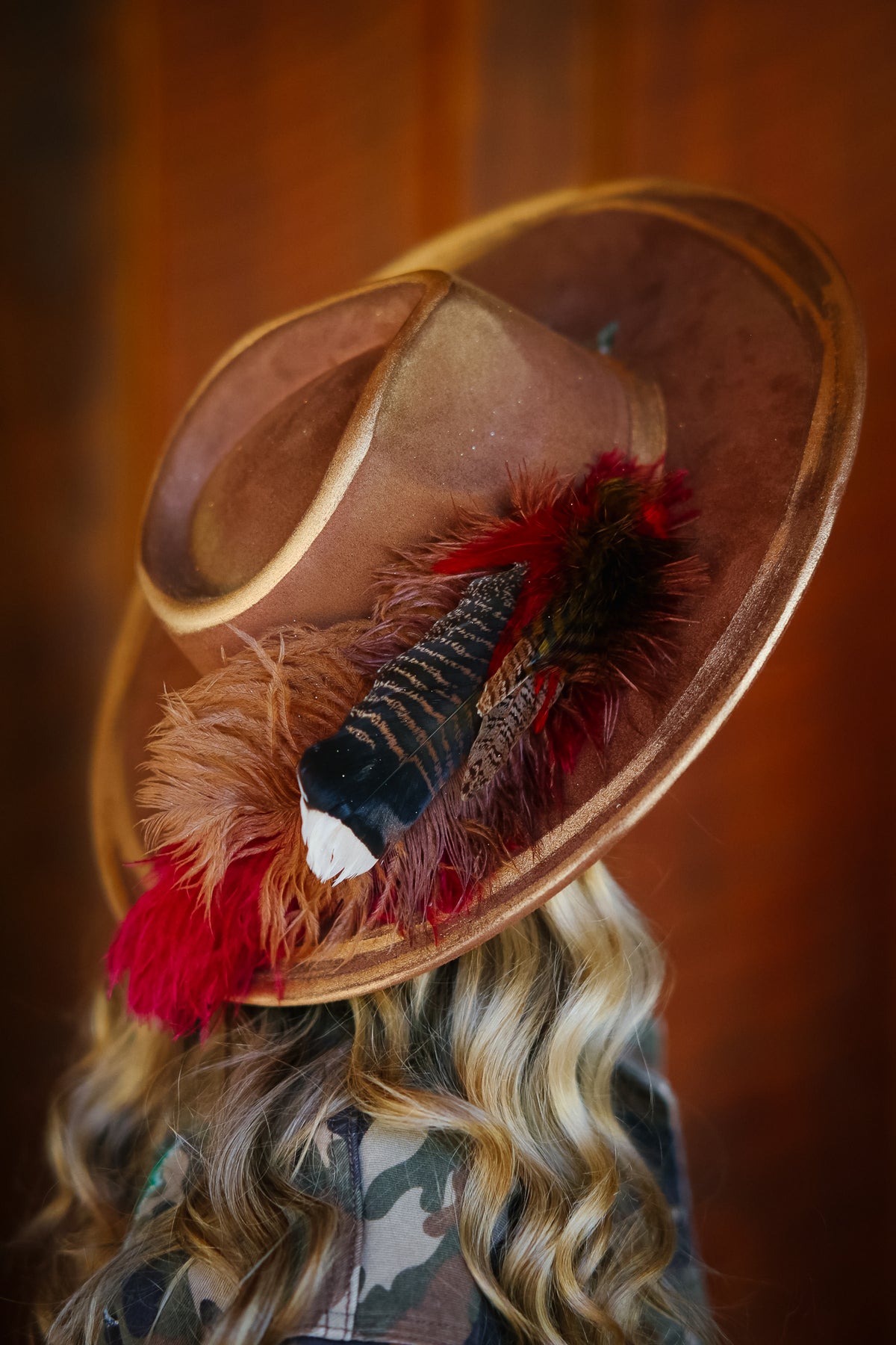 CHRISTMAS AT THE CABIN RANCHER HAT RANCHER HAT Judith March