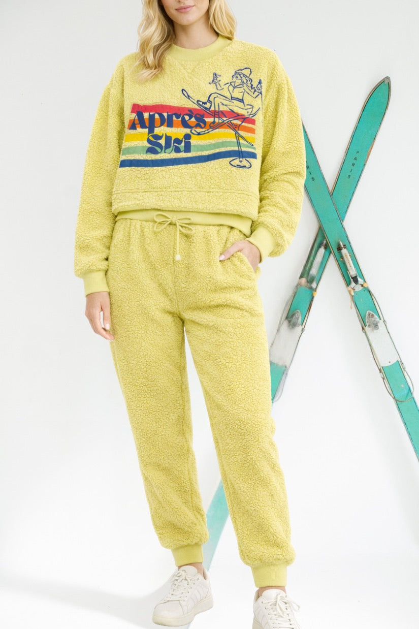 APRÈS SKI NEON SHERPA SET SET Judith March