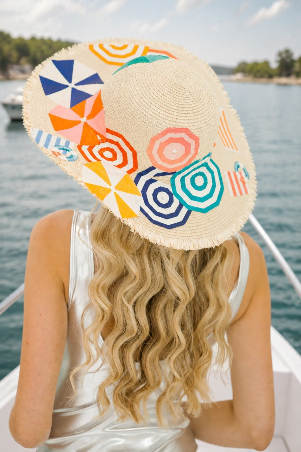 COASTAL CABANA SUN HAT HAT Judith March
