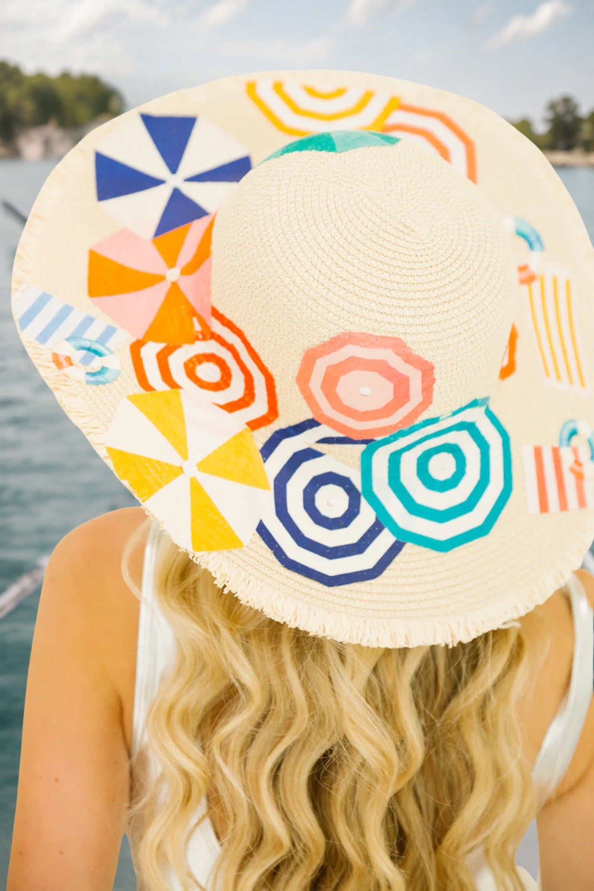 COASTAL CABANA SUN HAT HAT Judith March