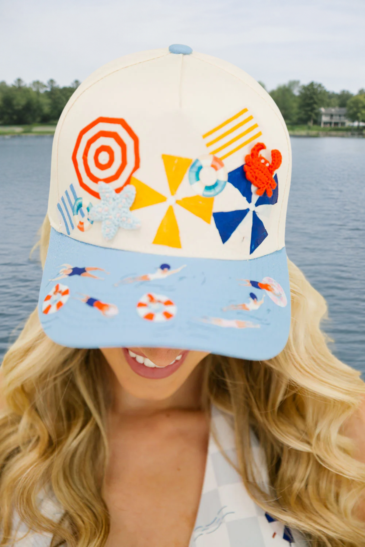 COASTAL CABANA STRUCTURED HAT HAT Judith March