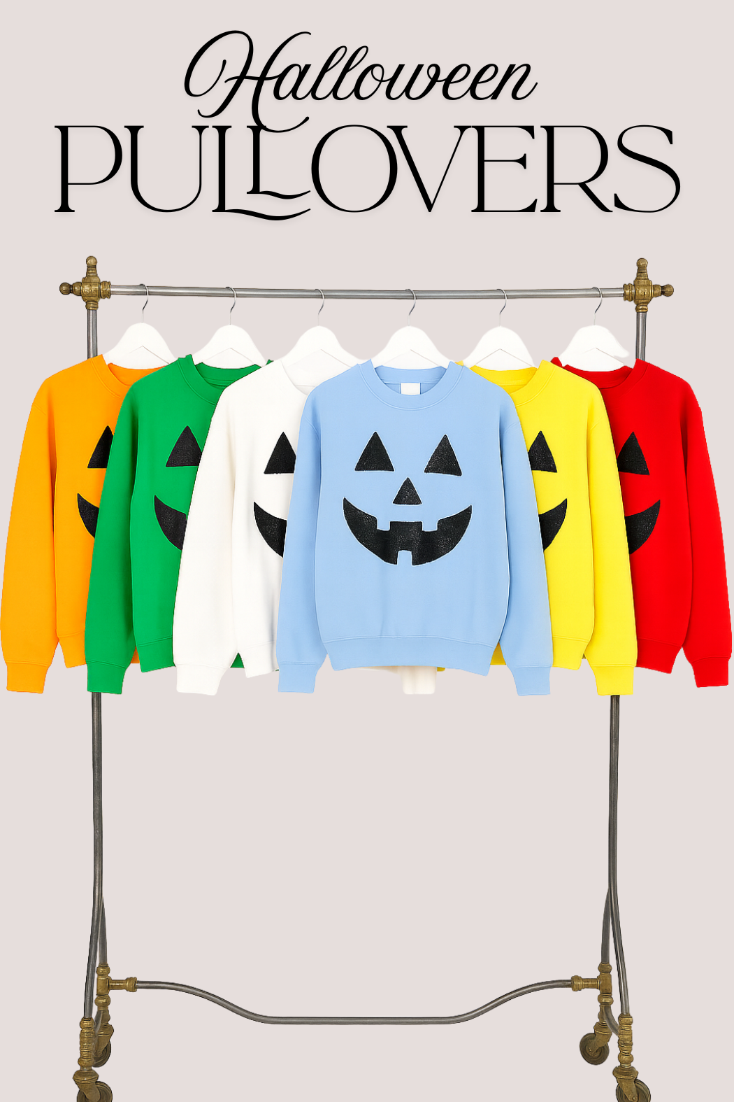 HALLOWEEN PULLOVERS Judith March
