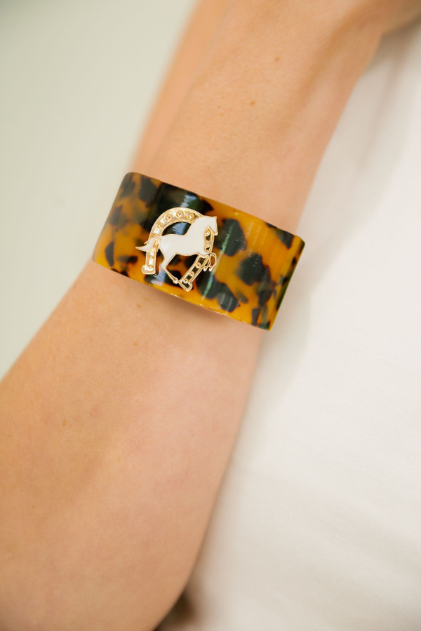 RACING HERITAGE CUFF BRACELET BRACELET Judith March