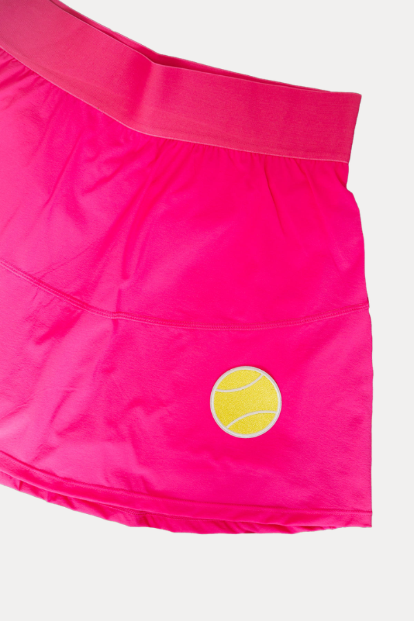 *TENNIS PINK SKIRT - SMALL SWEATER Judith March