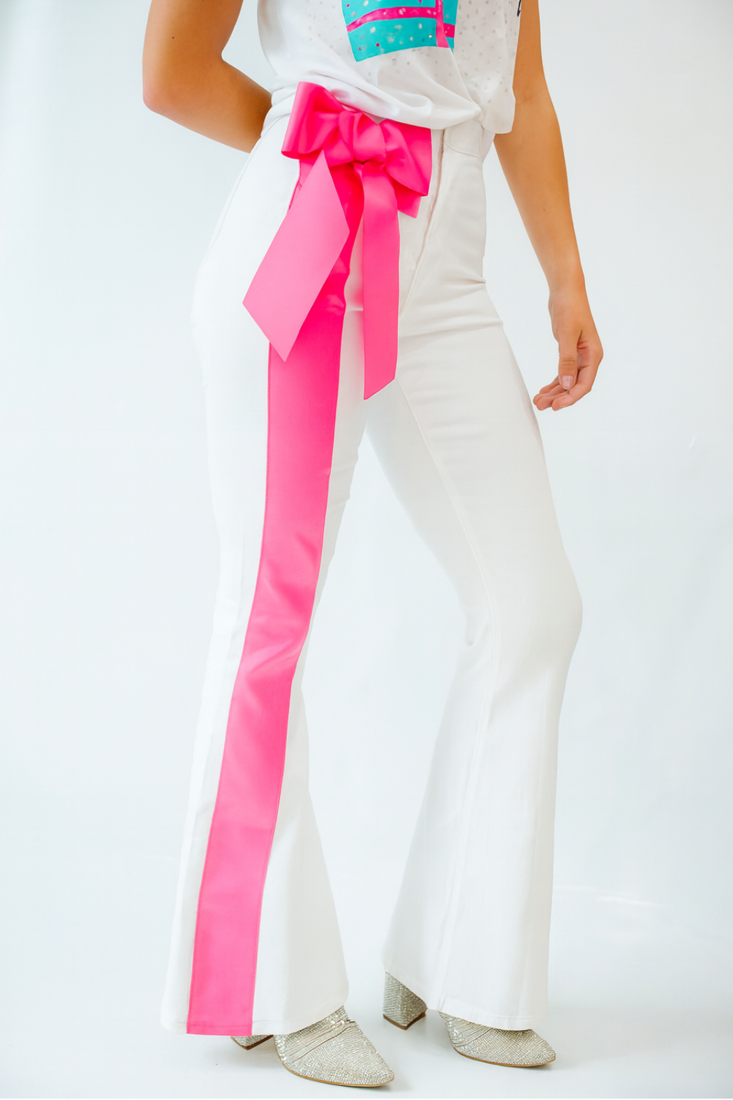 PINK NOEL FLARES FLARES Judith March