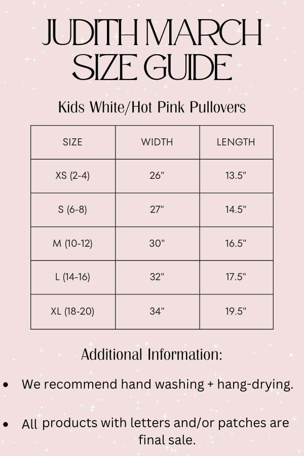 MINI KIDS PINK BOW WHITE PULLOVER pullover Judith March   
