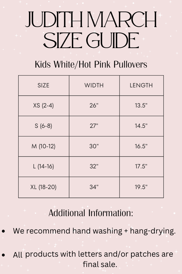 MINI KIDS PINK BOW WHITE PULLOVER