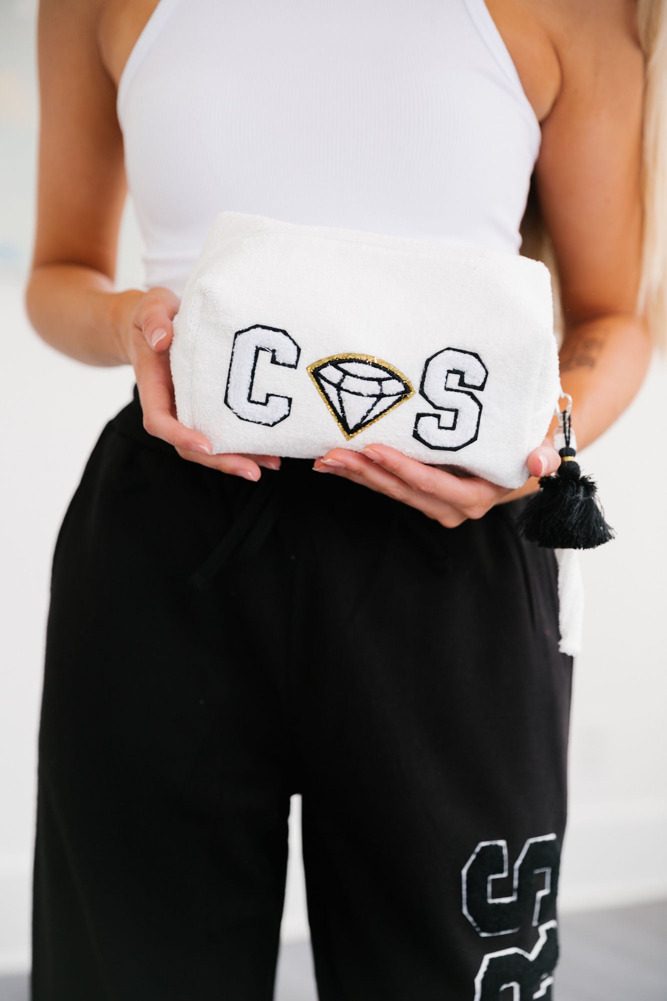 CUSTOM SMALL TERRY CLOTH BAG "CUSTOMIZE YOUR OWN" Custom Judith March   