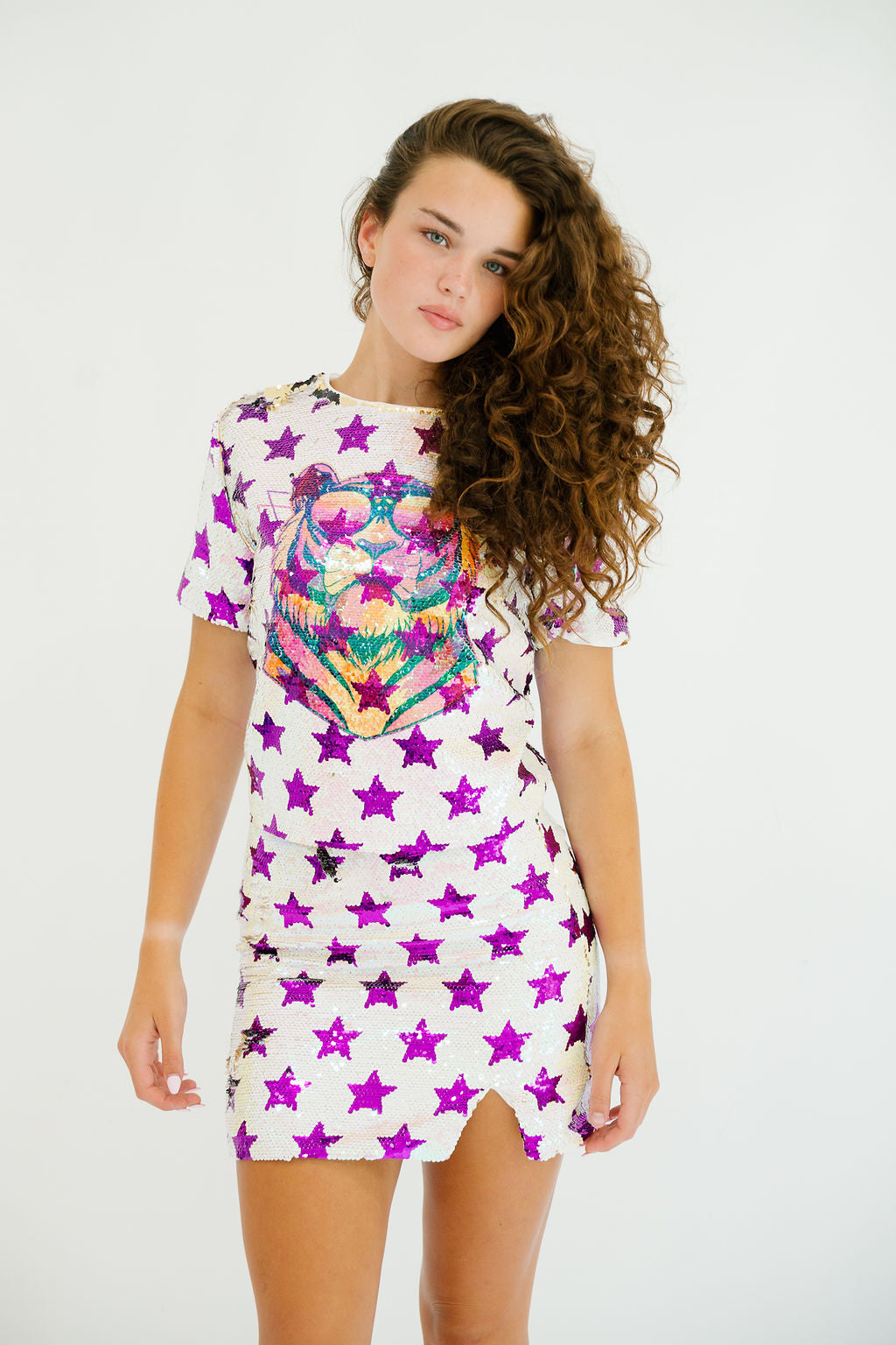 ELECTRIC TIGER SEQUIN STAR SET SET Judith March