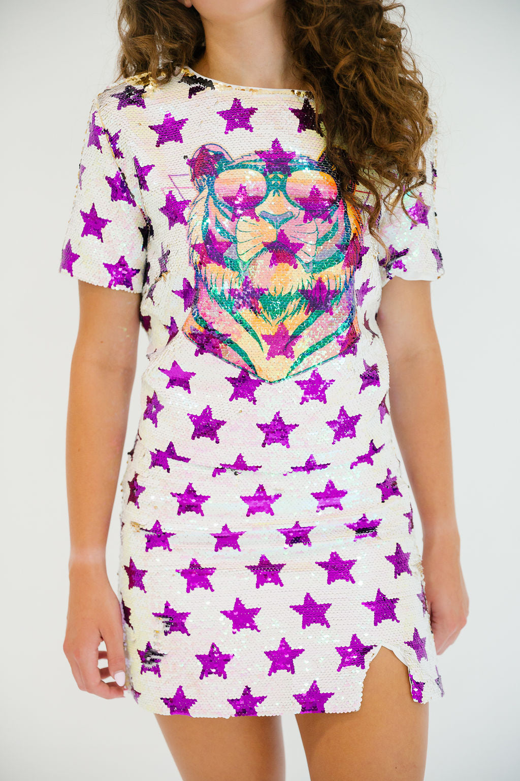 ELECTRIC TIGER SEQUIN STAR SET SET Judith March