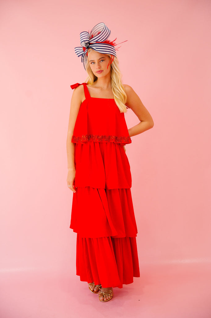 RED BOW DRESS DRESS Judith March   