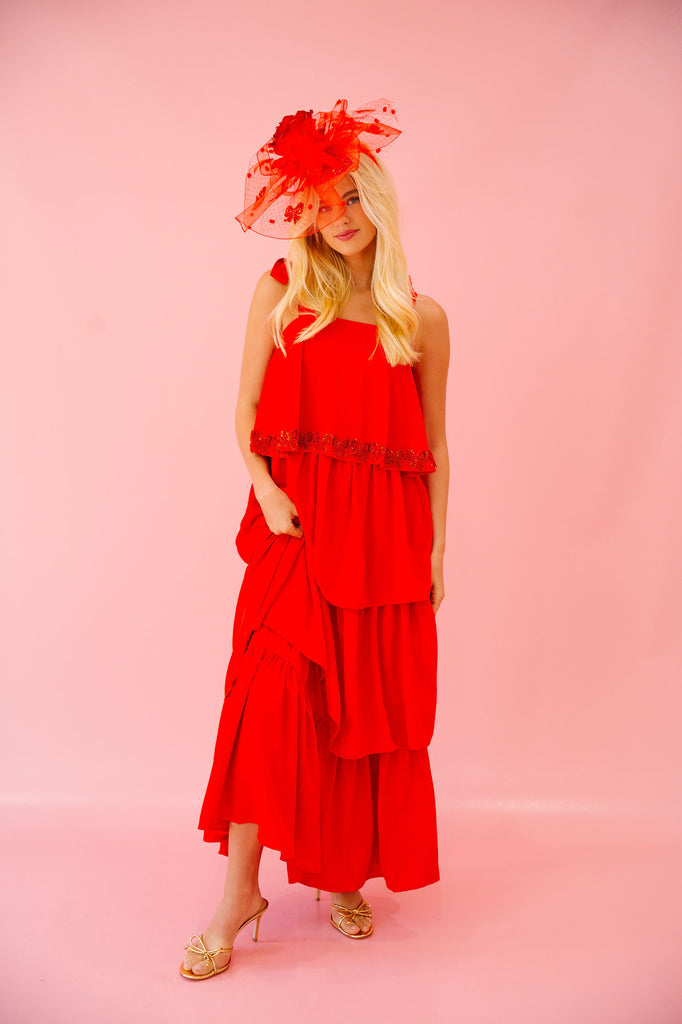 RED BOW DRESS DRESS Judith March   
