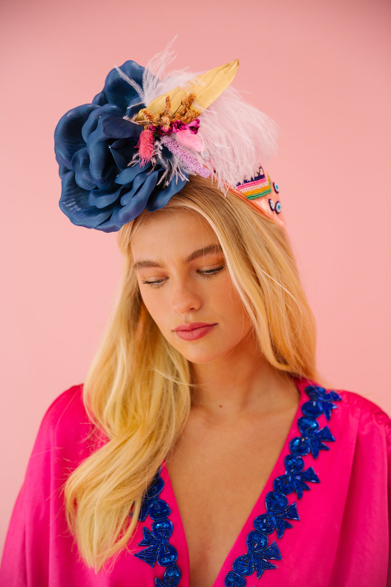 FULL BLOOM FASCINATOR FASCINATOR Judith March