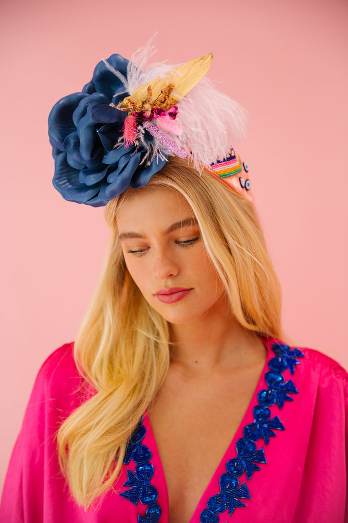 FULL BLOOM FASCINATOR FASCINATOR Judith March