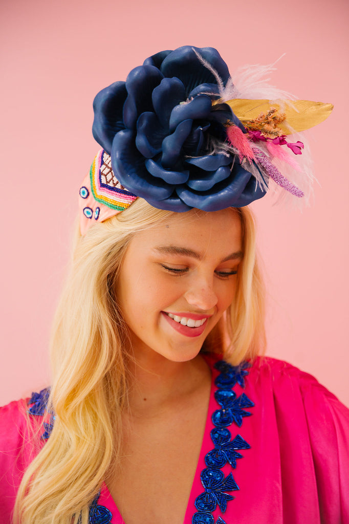 FULL BLOOM FASCINATOR FASCINATOR Judith March