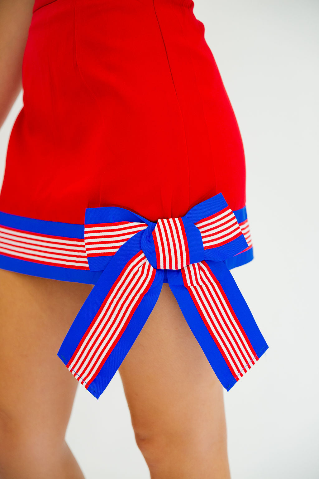 TAILGATE SEASON RED SKIRT SKIRT Judith March