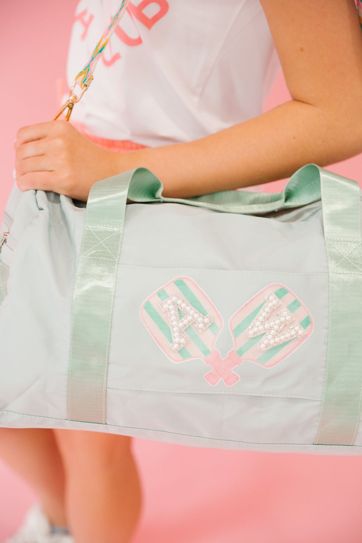 CUSTOM MINT PICKLEBALL DUFFLE BAG Duffel Bags Judith March   