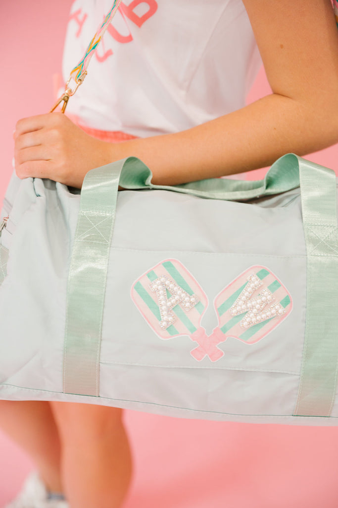 CUSTOM MINT PICKLEBALL DUFFLE BAG Duffel Bags Judith March   