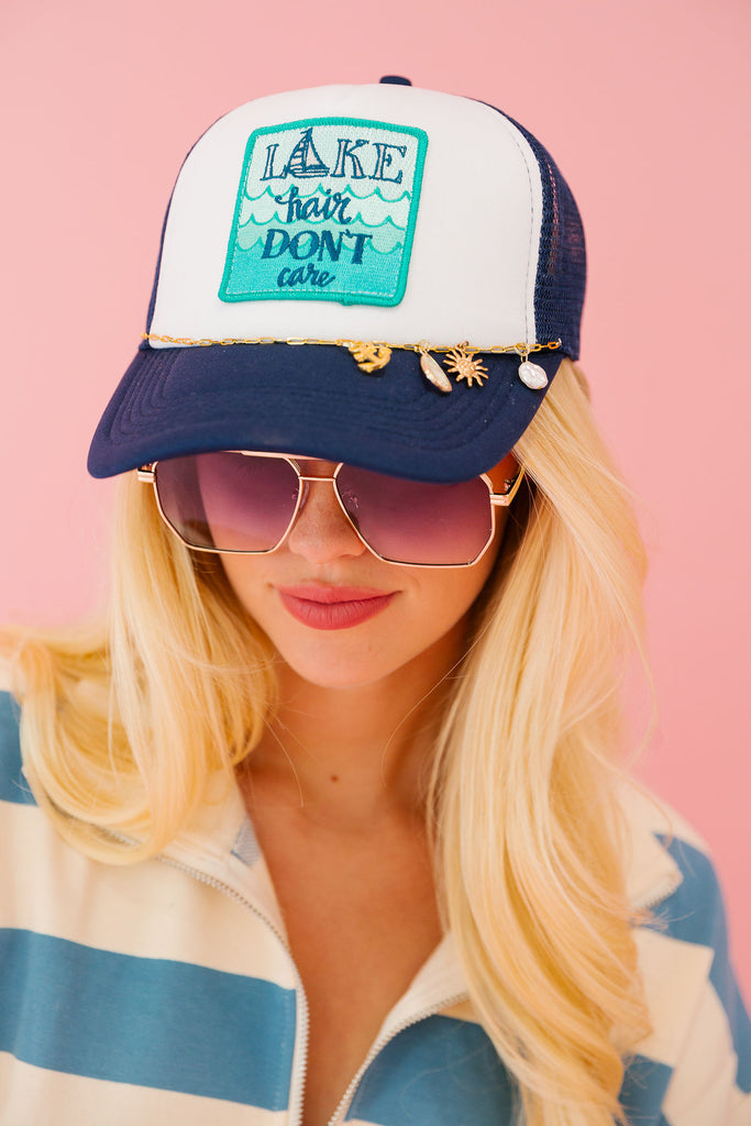 LAKE HAIR DON'T CARE CHARMS TRUCKER HAT (PRE-ORDER) HAT Judith March