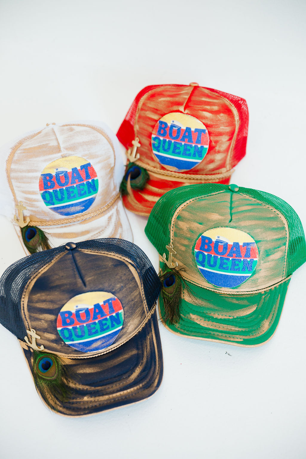BOAT QUEEN HAT TRUCKER HAT Judith March