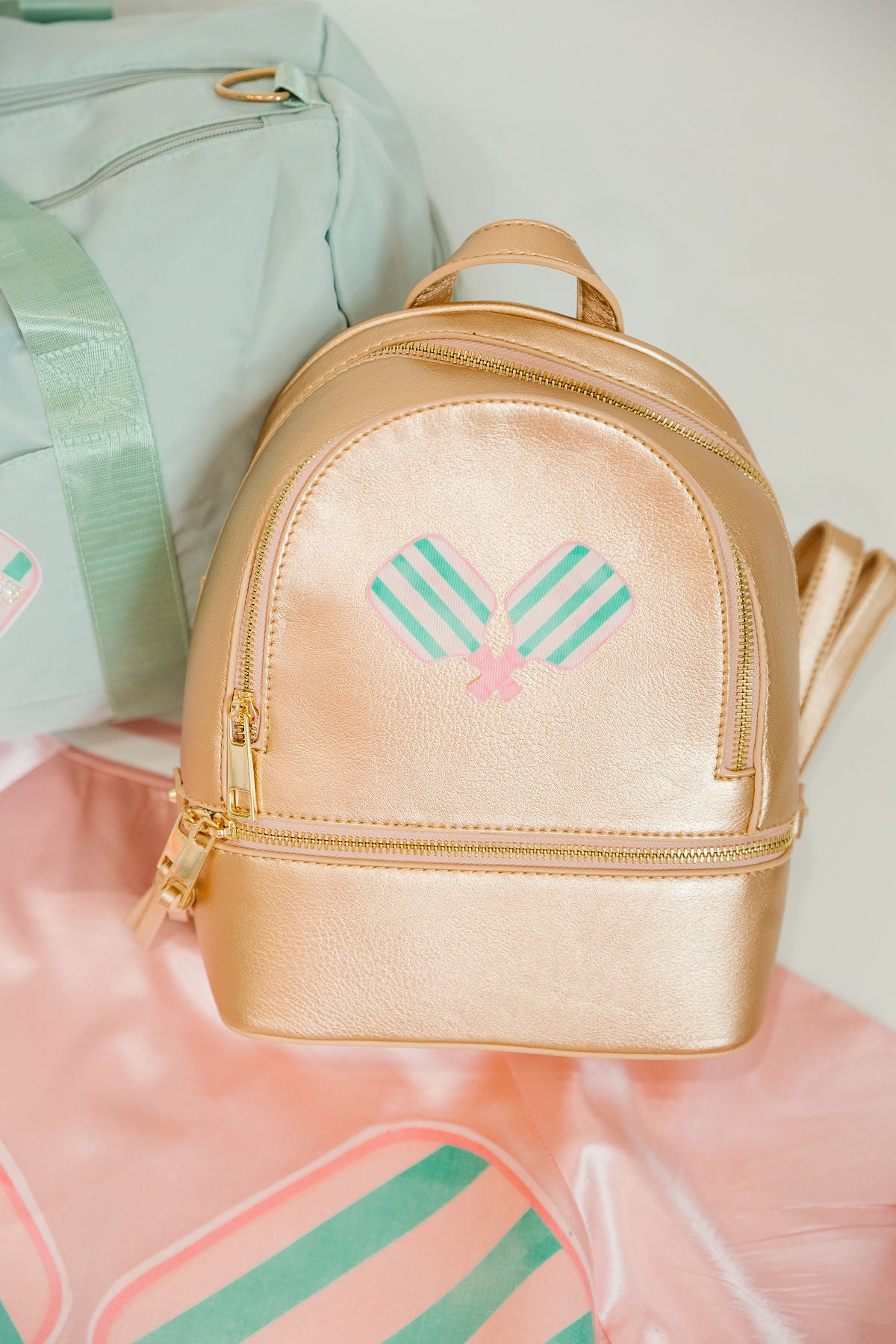 PICKLEBALL GOLD BACKPACK BACKPACK Judith March   