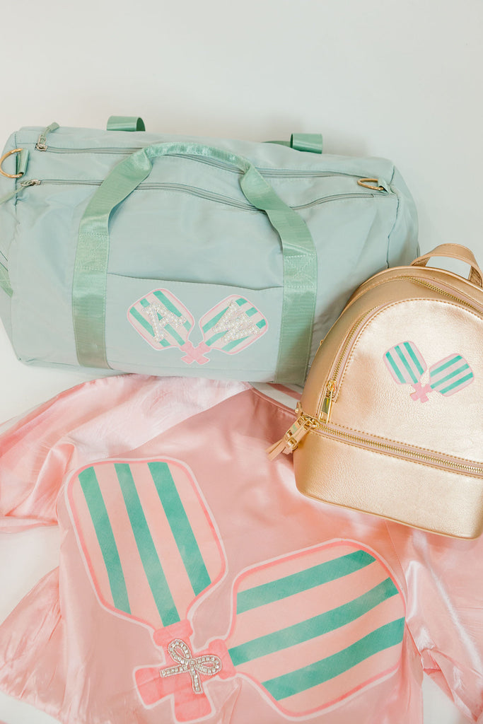 CUSTOM MINT PICKLEBALL DUFFLE BAG Duffel Bags Judith March   