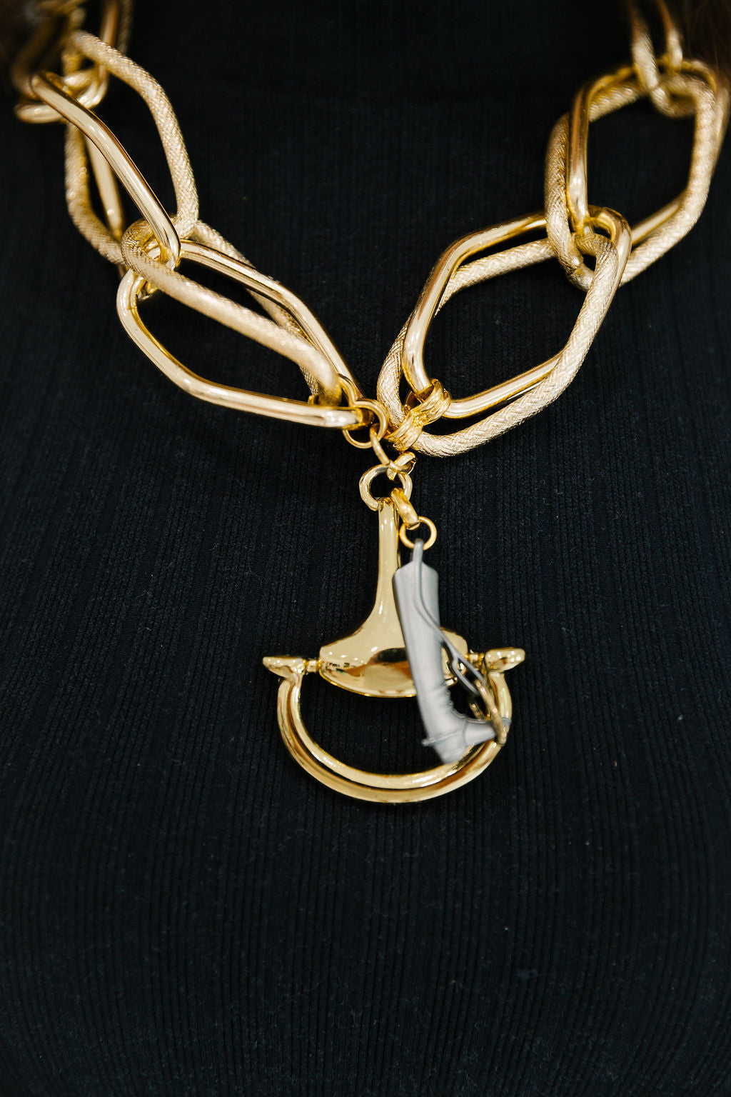 BIG JUMPER VINTAGE NECKLACE - BY SOUL REVIVAL NECKLACE Judith March