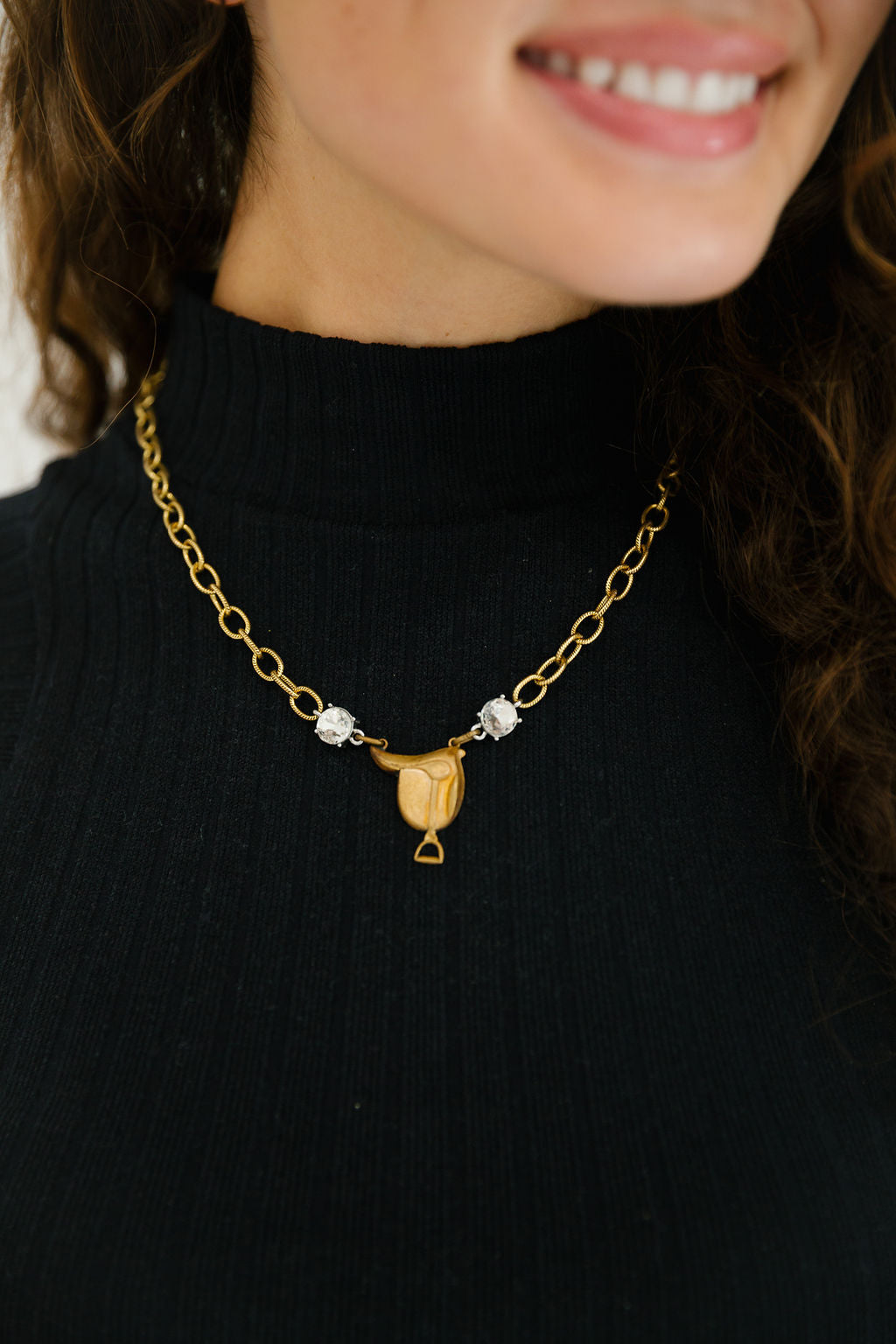 DRESSAGE VINTAGE NECKLACE - BY SOUL REVIVAL NECKLACE Judith March
