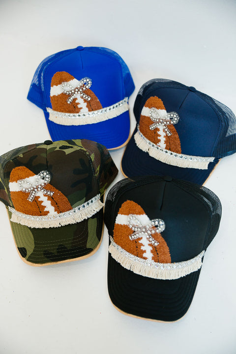 That’s a Touchdown Football Trucker Hat Touchdown Football Trucker Hat: Embroidered Game Day Cap - Etsy main image 2