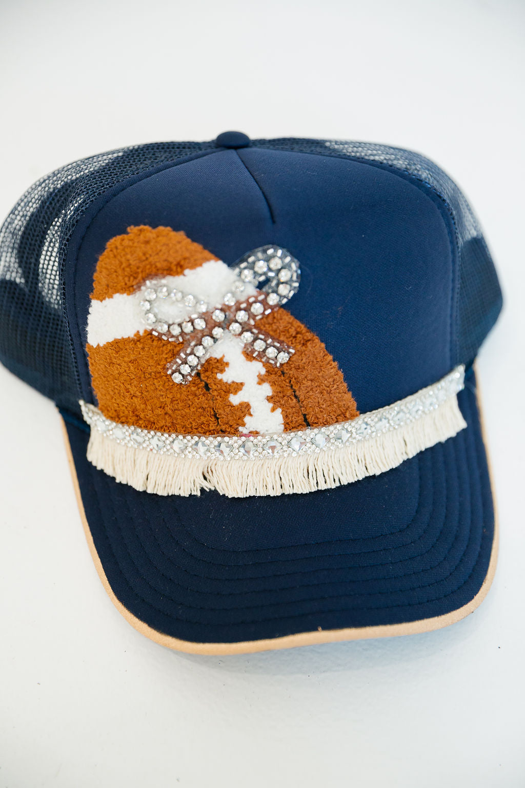 TOUCHDOWN FRINGE TRUCKER HATS TRUCKER HAT Judith March