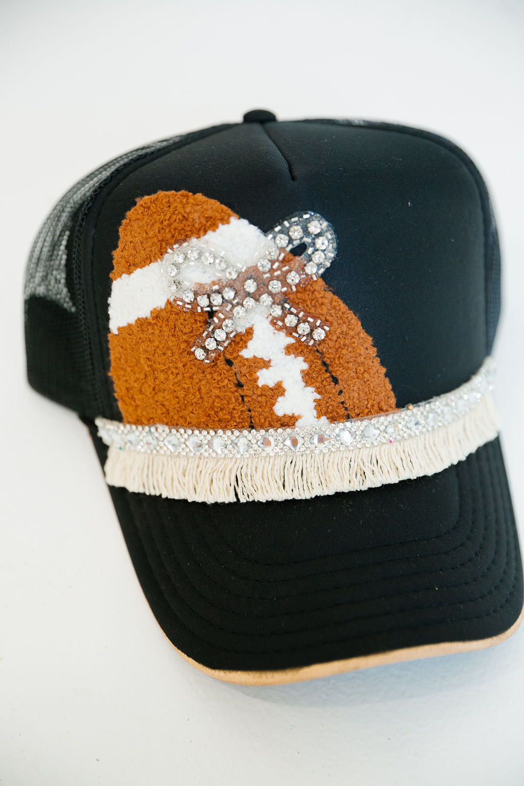 TOUCHDOWN FRINGE TRUCKER HATS TRUCKER HAT Judith March