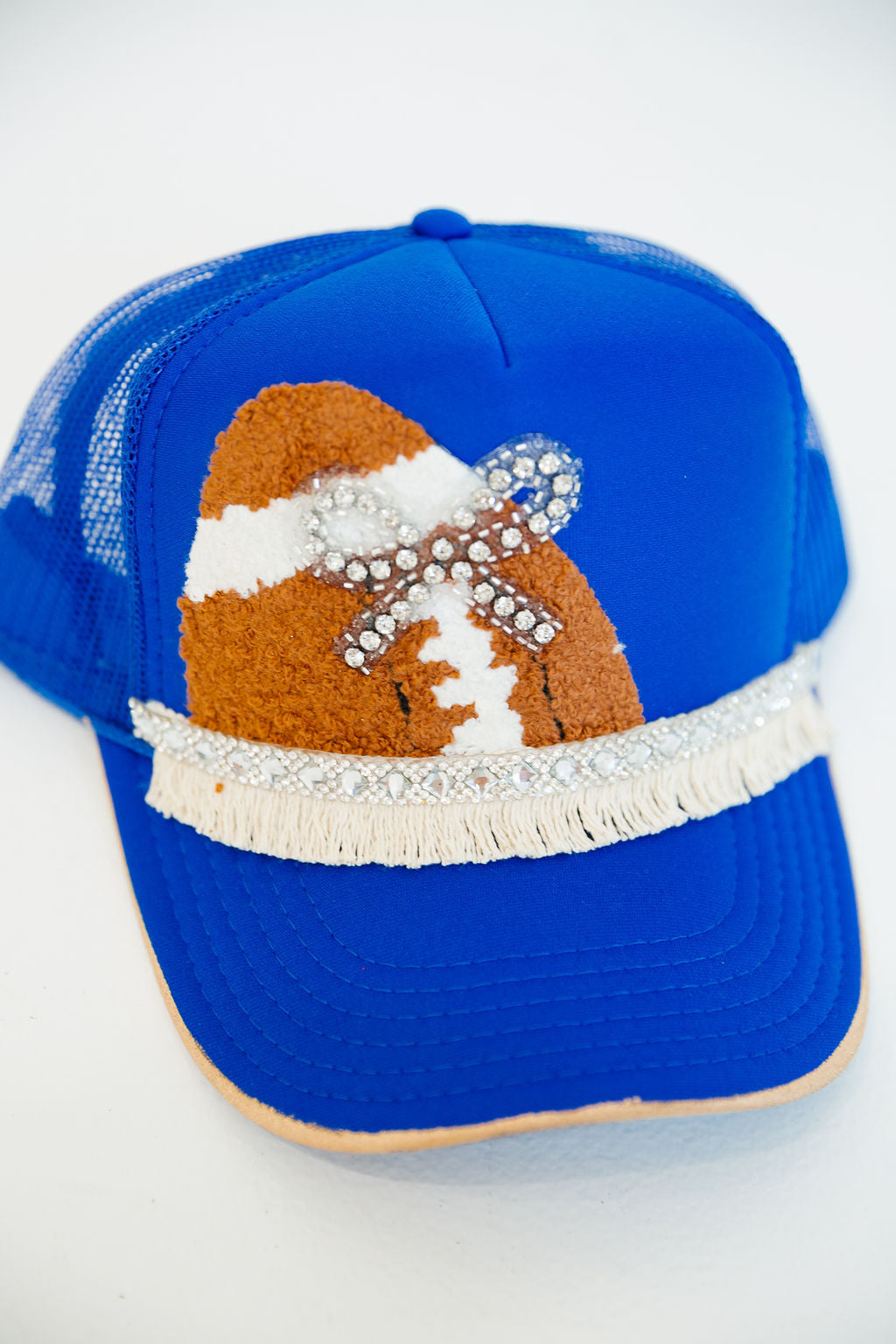 TOUCHDOWN FRINGE TRUCKER HATS TRUCKER HAT Judith March