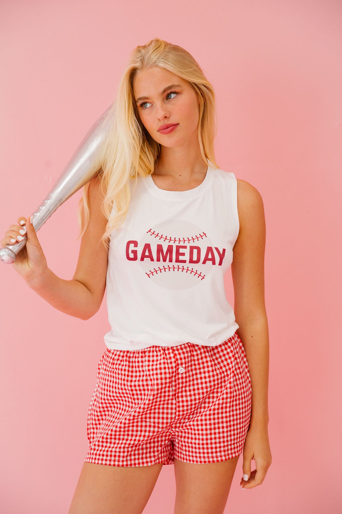 BASEBALL GAMEDAY TANK TANK Judith March
