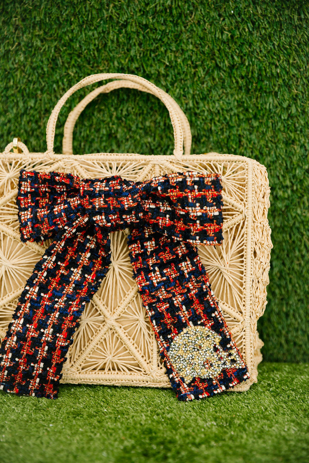 GAMEDAY BOW TOTE BAG TOTE BAG Judith March
