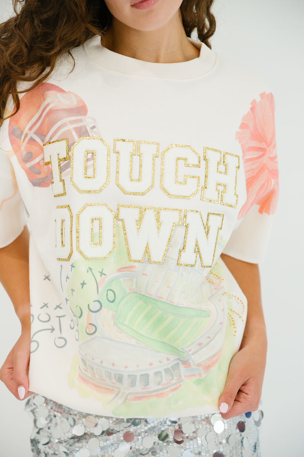 TOUCHDOWN STADIUM SLEEVELESS PULLOVER (PRE-ORDER) PULLOVER Judith March