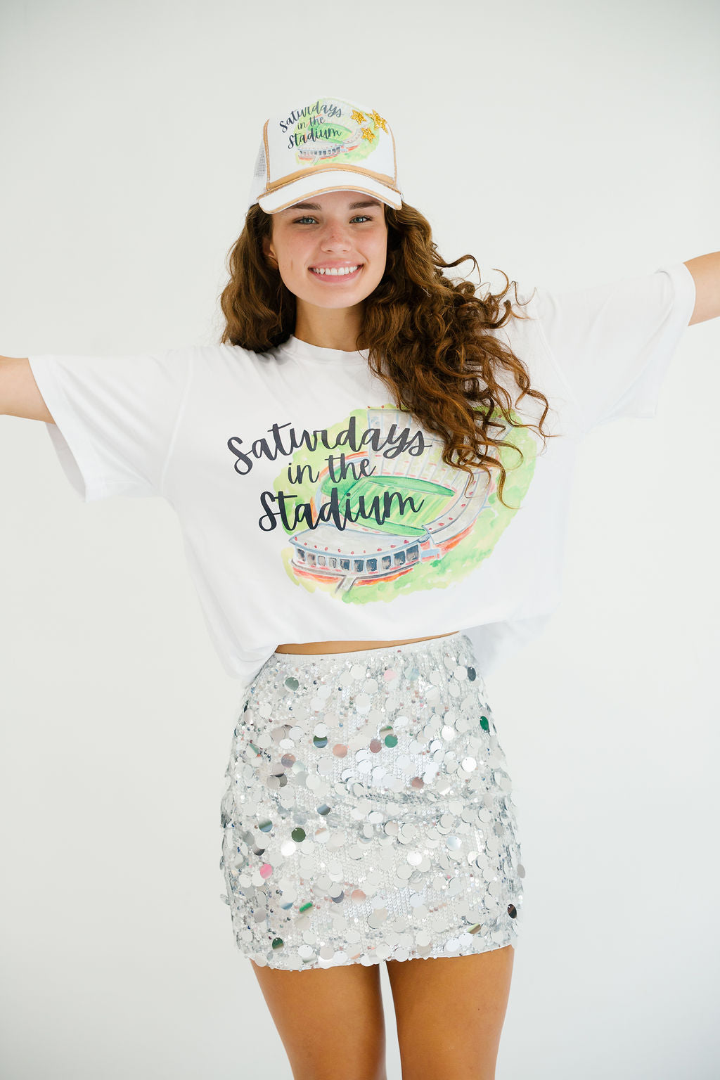 SATURDAYS IN THE STADIUM TEE TEE Judith March